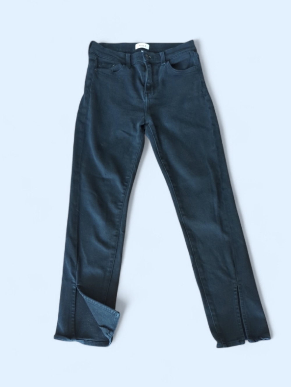 pistola Black Jeans Ankle Slits High Rise W29 L29